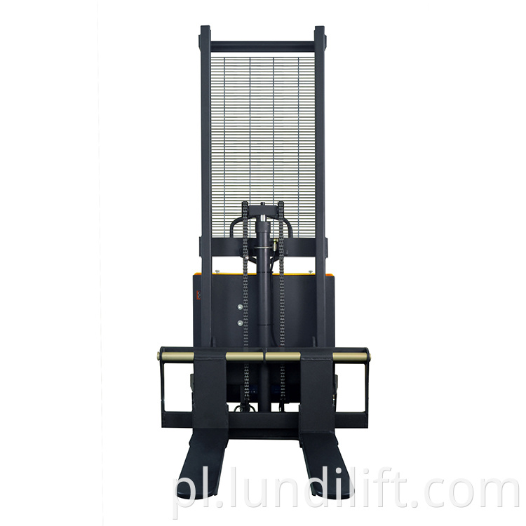 Gantry Width 700mm 1.5ton 1.6m Semi-electric Stacker